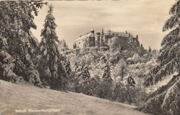 Schlammbad Blankenburg/Harz, Schloß Im Schnee Gl1958 #E7331 - Sonstige & Ohne Zuordnung