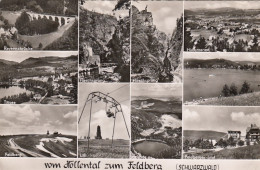 Vom Höllental Zum Feldberg Im Schwarzwald, Mehrbildkarte Gl1960 #E6271 - Andere & Zonder Classificatie