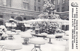 Chikago, Illinois, "Jaques" Outdoor Dining Patio In Winter Ngl #E6515 - Other & Unclassified
