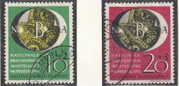 BRD  113-115, Gestempelt, 100 Jahre Deutsche Briefmarken, 1949 - Used Stamps