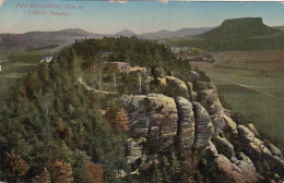 Sächs.Schweiz Fels Rauenstein Nahe Rathen I.Sa. Gl1913 #E7183 - Autres & Non Classés