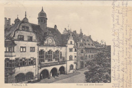 Freiburg I.Br., Neues Und Altes Rathaus Gl1921 #E6722 - Andere & Zonder Classificatie