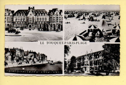 62. LE TOUQUET PARIS-PLAGE – Multivues (animée) CPSM (voir Scan Recto/verso) - Le Touquet