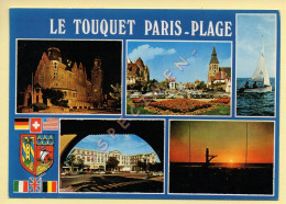 62. LE TOUQUET PARIS-PLAGE – Multivues – Blason (animée) (voir Scan Recto/verso) - Le Touquet