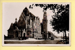 62. LE TOUQUET PARIS-PLAGE - L'Hôtel De Ville Inauguré Le 27 Juin 1930 (animée) (voir Scan Recto/verso) - Le Touquet