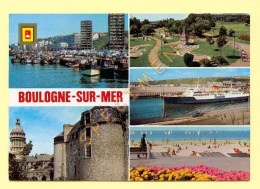 62. BOULOGNE-SUR-MER – Multivues – Blason – Mini-Golf – Bateaux (animée) - Boulogne Sur Mer