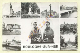 62. BOULOGNE-SUR-MER – Multivues (animée) CPSM  - Boulogne Sur Mer