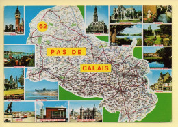 62. PAS DE CALAIS – Multivues – Carte Géoraphique (voir Scan Recto/verso) - Autres & Non Classés