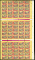 Neuf Sans Charnière N° 101, 3F Port De Monaco, Feuille Complète De 75 Ex., TB, Rare En Feuille Entière - Photo WEB - Sonstige & Ohne Zuordnung