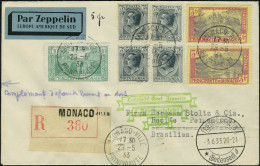 Lettre Zeppelin 2ème SAF 1933 Pour Le Brésil - TB - Other & Unclassified