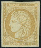 Neuf Avec Charnière N° 22, 15c Bistre - TB - Andere & Zonder Classificatie