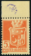 Neuf Sans Charnière N° 197A, 5f Rouge Orange Sans Surcharge Recto-verso, TB, Signé - Other & Unclassified