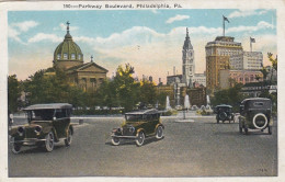 Philadelphia, Pa., Parkway Boulevard Gl1934 #E7040 - Autres & Non Classés