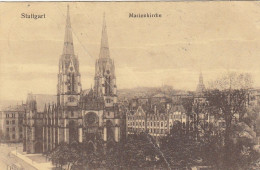 Stuttgart, Marienkirche Feldpgl1910 #E6897 - Autres & Non Classés