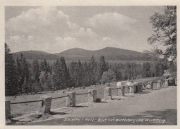 Schierke/Harz, Blick Auf Winterberg Und Wurmberg Gl1951 #E7272 - Sonstige & Ohne Zuordnung