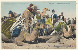 Izmir - Smyrna: Chameaux Et Chameliers / Camel Caravan (Vintage PC ~1910s/1920s) - Griekenland