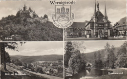 Wernigerode Am Harz, Schloß, Rathaus, Hasserode, Christianental Gl1959 #E7344 - Sonstige & Ohne Zuordnung