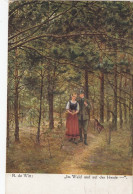 R.DE WITT Im Wald Und Auf Der Heide ... Feldpgl1917 #E7408 - Sonstige & Ohne Zuordnung