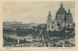 Berlin, Schloßbrücke, Museum, Dom Gl1924 #E8443 - Altri & Non Classificati