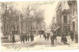 Sete (Cette). Rue De L'esplanade. - Sete (Cette)