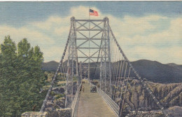 Canon City, CO., The Suspension Bridge Above The Arkansas River Ngl #E8718 - Sonstige & Ohne Zuordnung