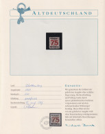 Württemberg 271 Postfrisch Auf Borekseite + Garantie #ND976 - Postfris