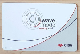 CISA. Wave Mode - Chiavi Elettroniche Di Alberghi