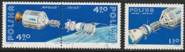 Polen 1975 Mi-Nr.2386 - 2388  O Gestempelt Amerikanisch-sowjetisches Raumfahrtunternehmen Apollo-Sojus (B2877 ) - Gebraucht