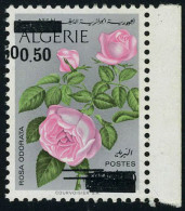 Neuf Sans Charnière N° 598b, 50c Sur 40c Roses, Surcharge Double  T.B. - Andere & Zonder Classificatie