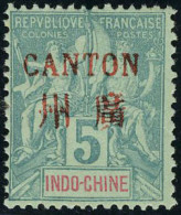 Neuf Sans Charnière N° 4, 5c Vert Foncé T.B. Signé Calves - Other & Unclassified