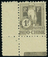 Neuf Sans Charnière N° 15a, 1f Gris, Dentelé 11, CdF, TB, Maury - Sonstige & Ohne Zuordnung