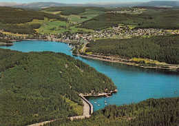 Schluchsee Im Schwarzwald, Blick Auf Staumauer, See Und Ortszentrum Ngl #E3526 - Autres & Non Classés