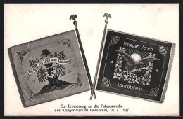 AK Gerolstein, Fahnenweihe Des Krieger-Vereins 1927  - Gerolstein