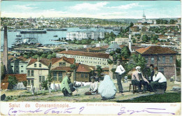 Souvenir De Constantinople. Corne D'Or (Cassim Pacha). - Turkije