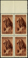 Neuf Sans Charnière N° 171, 5F Elisabeth En Bloc De 4 Haut De Feuille, TB - Other & Unclassified