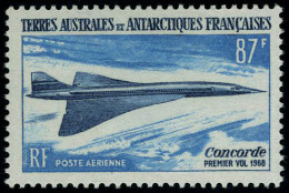Neuf Sans Charnière N° 19, 87F Concorde Non-émis, Erreur De Faciale, Superbe, Certificat Brun - Other & Unclassified