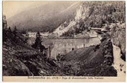 BARDONECCHIA - DIGA DI SBARRAMENTO SETTE FONTANE - TORINO - BARRAGE - Vedi Retro - Formato Piccolo - Andere & Zonder Classificatie