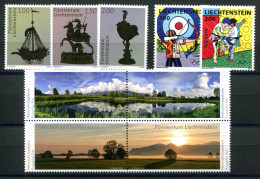 RC 27605 LIECHTENSTEIN 2016 LOT DE TIMBRES SF 11,50 VENDU EN DESSOUS DE LA FACIALE NEUFS ** MNH TB - Ongebruikt