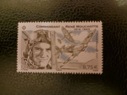 France 2023 Commander René Mouchotte 1914-1943 Aviator RAF Royal Air Force 1v - Unused Stamps