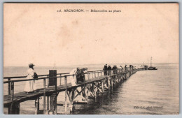 (33) 145, Arcachon, Mlle J L Phot 115, Débarcadère Au Phare - Arcachon