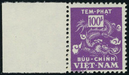 Neuf Sans Charnière N° 14a, 100 Pi Violet, Jaune Omis, Bdf, T.B. - Sonstige & Ohne Zuordnung