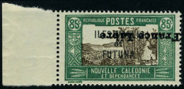 Neuf Sans Charnière N° 113a, 85c Surcharge France Libre Renversée, BdF, Signé Calves, SUP. Et Rare - Other & Unclassified