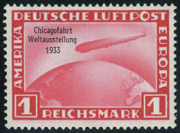 Neuf Avec Charnière N° 42A/C, La Série Chicago Fahrt 1933, CL - TB - Sonstige & Ohne Zuordnung