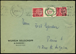 Lettre N° 69, 20 + Pub + 20 S/enveloppe, TB - Michel S30 - Autres & Non Classés