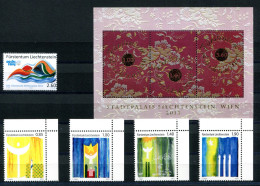 RC 27607 LIECHTENSTEIN 2013 LOT DE TIMBRES SF 13,75 VENDU EN DESSOUS DE LA FACIALE NEUFS ** MNH TB - Unused Stamps