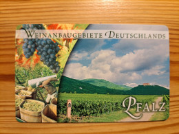 Phonecard Germany A 05 02.02. Wine, Pfalz 6.000 Ex. - A + AD-Series : Publicitaires - D. Telekom AG