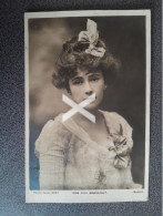 MISS NINA BOUCICAULT OLD R/P POSTCARD ACTOR FILM MOVIES STAGE 1904 - Actores