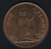 Großbritannien, 1 Penny 1967, UNC - D. 1 Penny