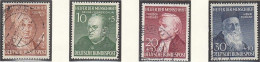 BRD  156-159, Gestempelt, Wohlfahrt: Helfer Der Menschheit, 1952 - Usados