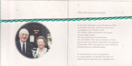 Maria Zoë Meirlaen-Van Den Abeele, Kruishoutem 1911, Gent 1995. Foto - Obituary Notices